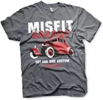 Misfit Garage T-Shirt Hot Rod & Custom Hellgrau/Grau/Dunkelgrau/Rot/Blau