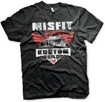 Misfit Garage T-Shirt Kustom Builds Rot/Schwarz/Grau/Gold/Dunkelgrau/Dunkelrot/Mintgrün