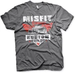 Misfit Garage T-Shirt Kustom Builds Dunkelgrau/Grau/Hellgrau/Rot