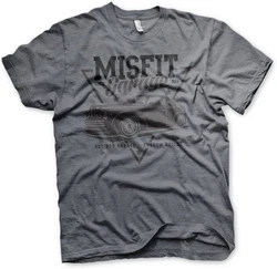 Misfit Garage T-Shirt Since 2014 Grau/Hellgrau/Mintgrün/Dunkelgrau