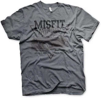 Misfit Garage T-Shirt Since 2014 Grau/Hellgrau/Mintgrün/Dunkelgrau