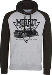 Misfit Garage Hoodie Since 2014 Grau/Mintgrün