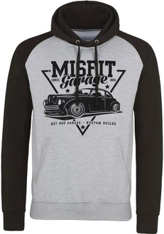 Misfit Garage Hoodie Since 2014 Grau/Mintgrün Misfit Garage Hoodie Since 2014 Grau/Mintgrün
