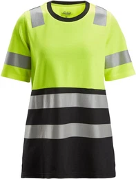 T-Shirt High-Vis Damen T-Shirt, Kl. 1