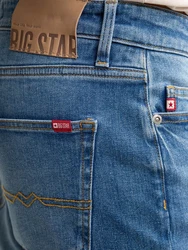 BIG STAR Tapered-fit Jeans HARPER hohe Leibhöhe Blau/Hellblau