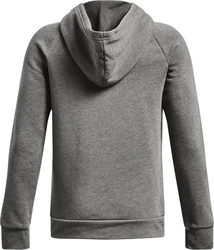 Under Armour UA Rival Fleece Hoodie Dunkelgrau/Hellgrau/Rot/Grau