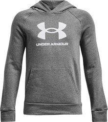 Under Armour Hoodie UA Rival Fleece Bl Rot/Dunkelgrau