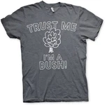 Hybris T-Shirt Trust Me I'm A Bush Rosa/Braun/Blau/Hellgrau/Grau