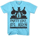 Hybris T-Shirt Party Like It 1923 Blau/Hellblau/Türkis
