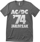 AC/DC T-Shirt 74 Jailbreak Dunkelgrau/Hellgrau/Grau/Dunkelgrün