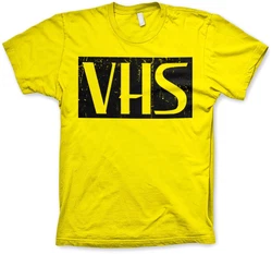 Hybris T-Shirt Distressed Vhs Gelb