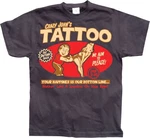 Hybris Crazy John's Tattoo T-Shirt Braun/Dunkelgrau/Lila/Grau/Rosa/Orange