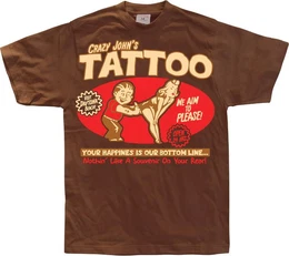 T-Shirt Crazy John's Tattoo T-Shirt