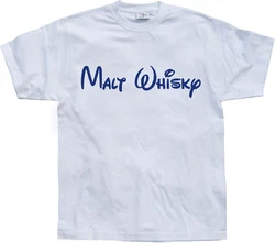 Hybris T-Shirt Malt Whisky Weiß