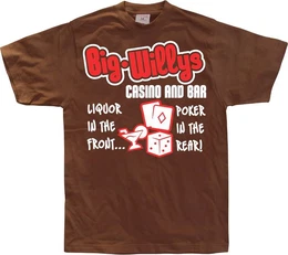 T-Shirt Big Willys Casino And Bar T-Shirt