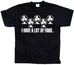 Hybris T-Shirt I Have A Lot Of Fans Schwarz/Dunkelblau/Silber