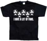 Hybris T-Shirt I Have A Lot Of Fans Schwarz/Dunkelblau/Silber