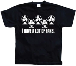 Hybris T-Shirt I Have A Lot Of Fans Schwarz/Dunkelblau/Silber