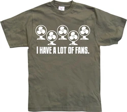 Hybris T-Shirt I Have A Lot Of Fans Dunkelgrün