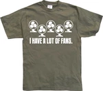 Hybris T-Shirt I Have A Lot Of Fans Dunkelgrün