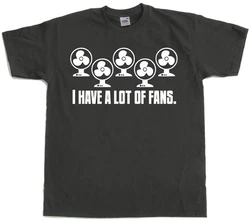 Hybris T-Shirt I Have A Lot Of Fans Schwarz/Dunkelgrau/Gold/Mintgrün