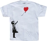Hybris T-Shirt Girl With Balloon Rot/Weiß/Rosa