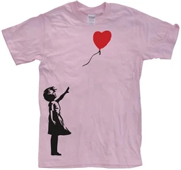 T-Shirt Girl With Balloon T-Shirt