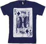 Hybris T-Shirt King Of Cards Blau/Dunkelblau