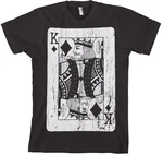 Hybris T-Shirt King Of Cards Schwarz/Dunkelgrau/Bordeaux/Grau