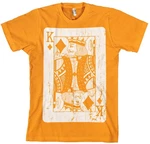 Hybris T-Shirt King Of Cards Gelb/Orange