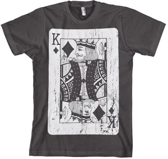 Hybris T-Shirt King Of Cards Dunkelgrau/Grau/Bordeaux Hybris T-Shirt King Of Cards Dunkelgrau/Grau/Bordeaux