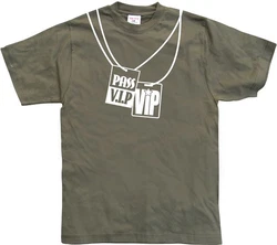Hybris T-Shirt VIP Pass Dunkelgrün