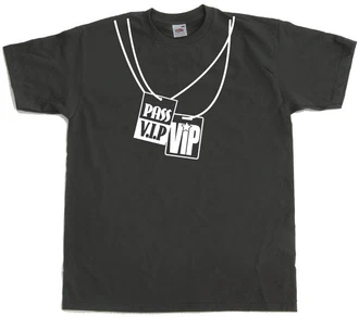 Hybris T-Shirt VIP Pass Grün/Lila/Schwarz/Dunkelgrau/Grau/Beige Hybris T-Shirt VIP Pass Grün/Lila/Schwarz/Dunkelgrau/Grau/Beige