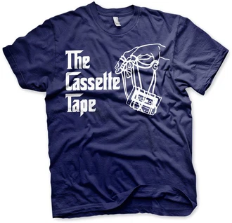 Hybris T-Shirt The Cassette Tape Blau