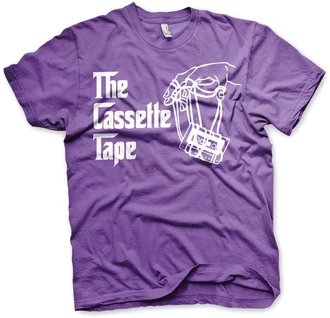 Hybris T-Shirt The Cassette Tape Lila/Rosa/Fliederfarben Hybris T-Shirt The Cassette Tape Lila/Rosa/Fliederfarben