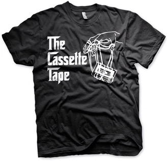 Hybris T-Shirt The Cassette Tape Creme/Grün/Beige/Schwarz Hybris T-Shirt The Cassette Tape Creme/Grün/Beige/Schwarz