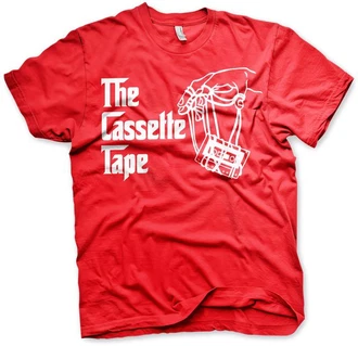 Hybris T-Shirt The Cassette Tape Rot/Creme/Beige Hybris T-Shirt The Cassette Tape Rot/Creme/Beige