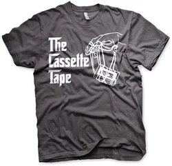 Hybris T-Shirt The Cassette Tape Grau/Grün/Creme/Beige/Hellgrau/Braun