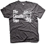 Hybris T-Shirt The Cassette Tape Grau/Grün/Creme/Beige/Hellgrau/Braun