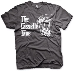 Hybris T-Shirt The Cassette Tape Grau/Grün/Creme/Beige/Hellgrau/Braun