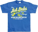 Hybris T-Shirt Hot Licks Hotel And Lounge Blau/Türkis/Hellblau Hybris T-Shirt Hot Licks Hotel And Lounge Blau/Türkis/Hellblau