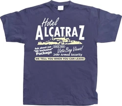 Hybris T-Shirt Hotel Alcatraz Lila/Blau/Fliederfarben/Rot/Dunkelblau