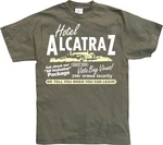 Hybris T-Shirt Hotel Alcatraz Dunkelgrün