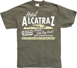 Hybris T-Shirt Hotel Alcatraz Dunkelgrün