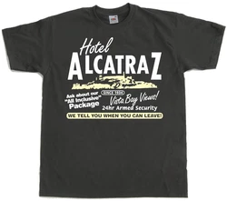 Hybris T-Shirt Hotel Alcatraz Schwarz/Dunkelgrau/Dunkelgrün/Neonfarben/Rot