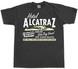Hybris T-Shirt Hotel Alcatraz Schwarz/Dunkelgrau/Dunkelgrün/Neonfarben/Rot
