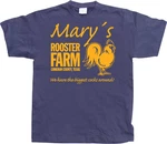 Hybris T-Shirt Mary's Rooster Farm Dunkelblau/Fliederfarben/Gelb/Blau/Lila