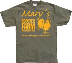 Hybris T-Shirt Mary's Rooster Farm Dunkelgrün