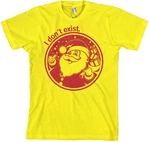 Hybris T-Shirt Santa Don T Exist Gelb