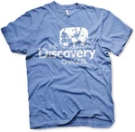 Discovery T-Shirt Logo Blau/Hellblau